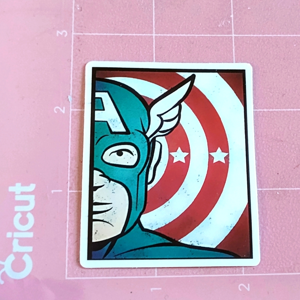 💙 Captain America Marvel Vinyl Sticker Decal New